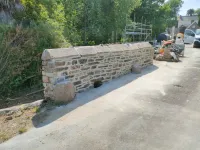 Rejointoiement du parapet