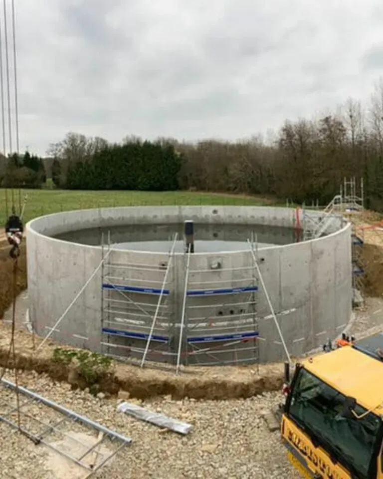 Bassin tampon à Hénon