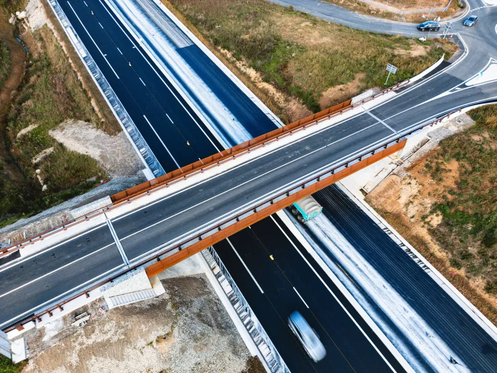 Ouvrage d'art à Hénon