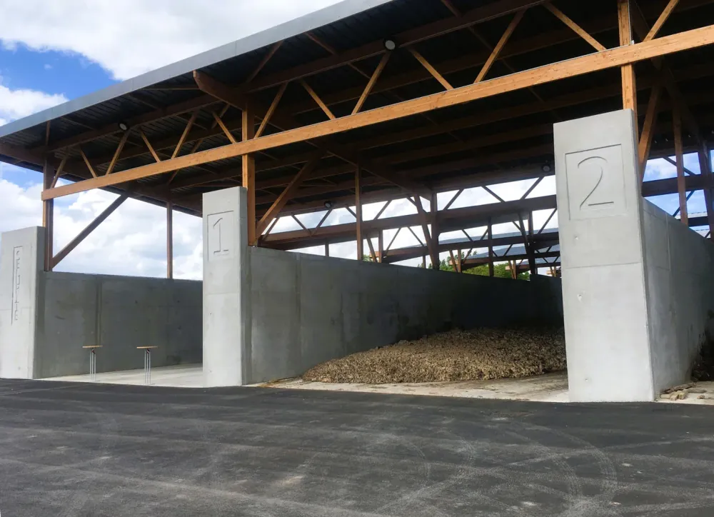 Silo de stockage à Hénon